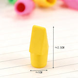 30Pcs Color Knife Head Bullet Head Eraser Pencil Head Eraser Student Torch Eraser Head Eraser Replacement