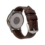 Retro Pure Cowhide Leather Watch Strap Pin Buckle | Vintage Watch Band