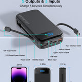 PSE Power Bank 32000mAh Fast Charge Large Capacity | Portable Charger 525g