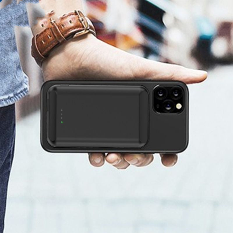 Magnetic Wireless Power Bank 5000mAh | Portable Fast Charger 147g