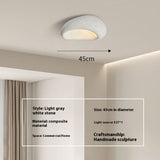 Japanese Style Silent Ceiling Lamp Simple Modern Cream | Minimalist Lighting
