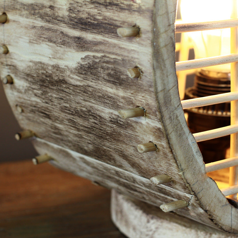 Hand Made Decorative Lamps Lanterns Rural Cozy Homestay | Pastoral Wood 2520g