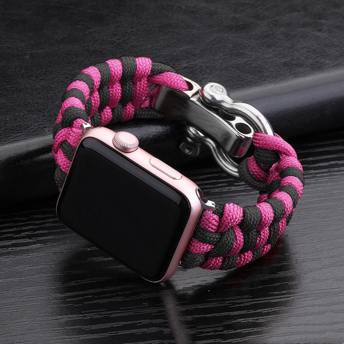 Nylon Sports iWatch Woven Steel Buckle Strap 38/42/40/44mm | Durable Band