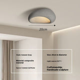Japanese Style Silent Ceiling Lamp Simple Modern Cream | Minimalist Lighting