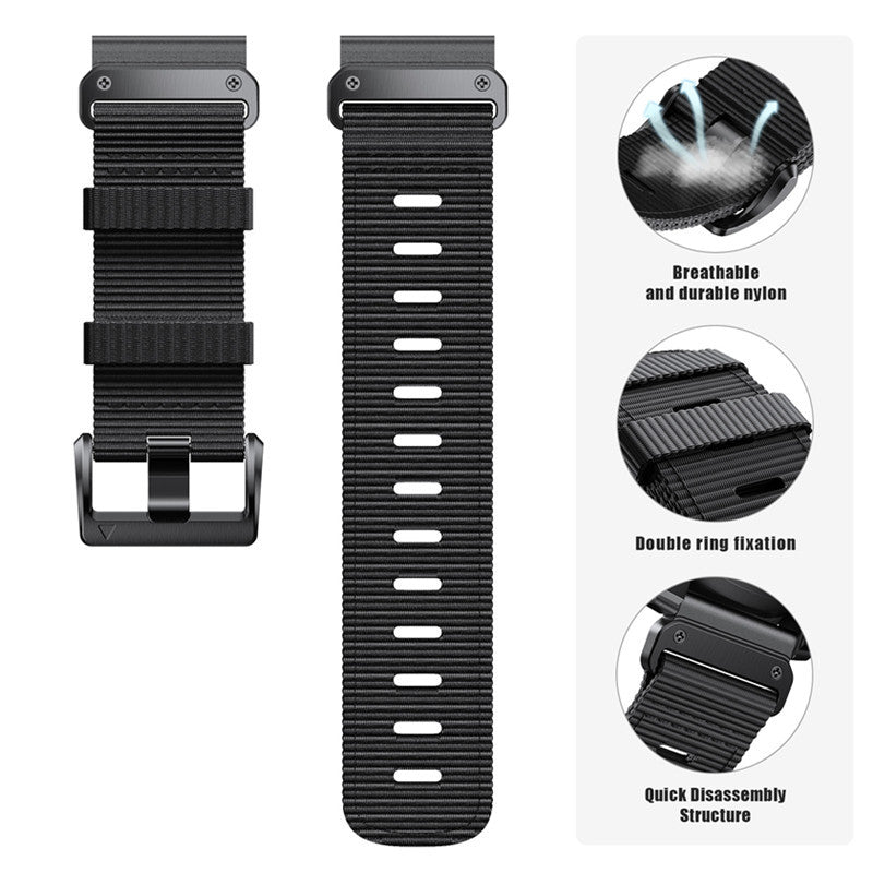 Quick Release Nylon Woven Watchband Accessories | Durable Watch Straps