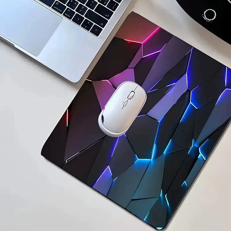 Custom Gaming Mouse Pad Anti-Slip Geometric Pattern | Laptop & Desktop