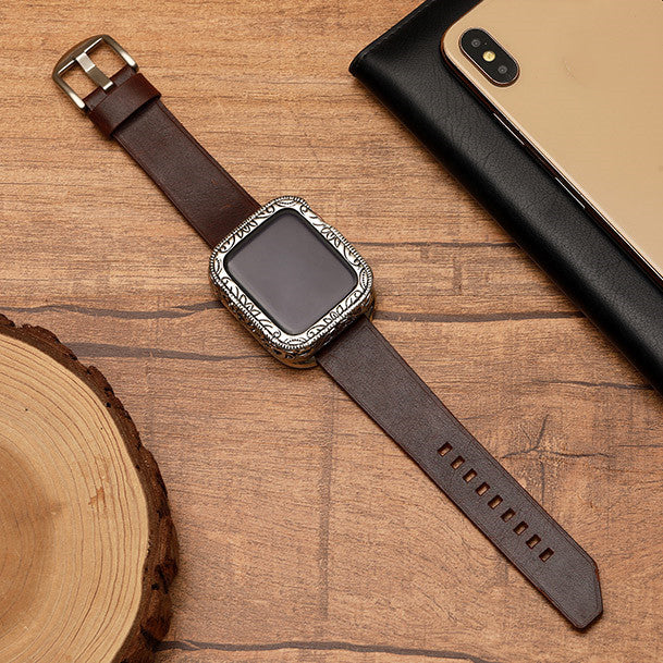 Ethnic Watch Belt Case Bezel Protective Cover | Stylish Watch Protection