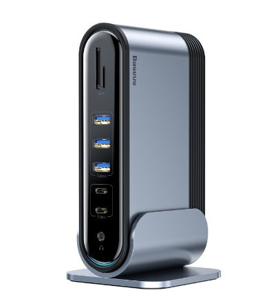Docking Station Computer Converter 17-in-1 | USB Hub Multi-Port Adapter