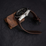 Retro Pure Cowhide Leather Watch Strap Pin Buckle | Vintage Watch Band